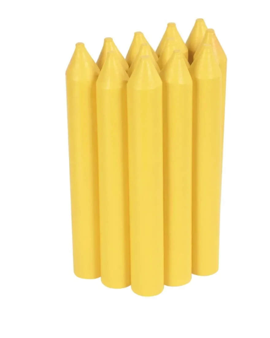 Kreda marker do opon wodoodporna Żółta Invento - 1 sztuka