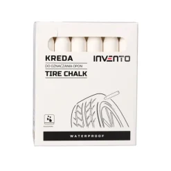 Kreda marker do opon wodoodporna Biała Invento - 1 sztuka