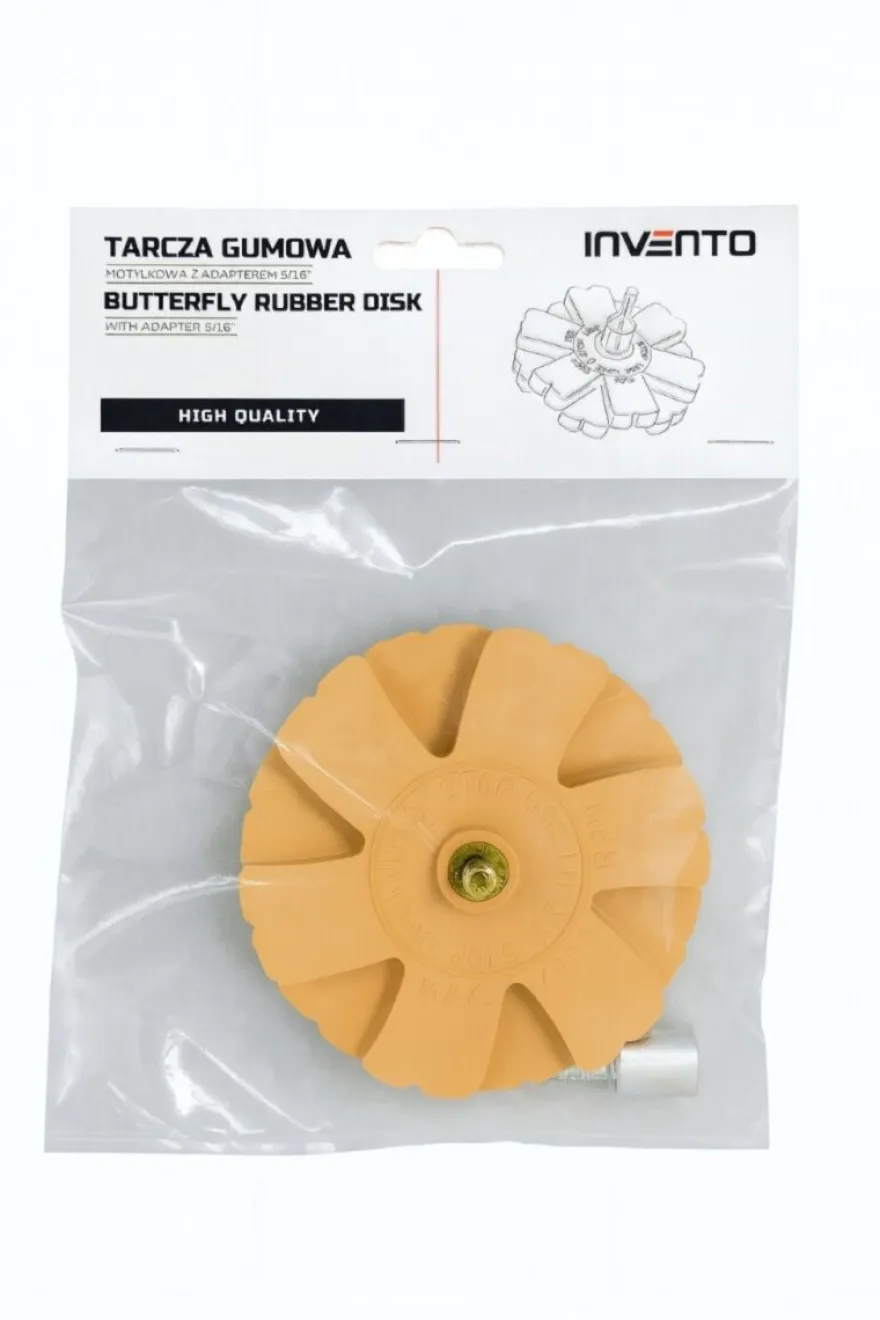 Krążek gumowy Tarcza do usuwania kleju z redukcją karbowana