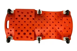 Leżanka warsztatowa z lampką 6 kołowa 150kg / 920 mm