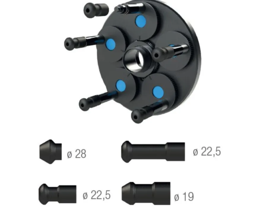 MF FPF 5 FastPlate - Płyta dociskowa 5-bolcowa Mondolfo Ferro