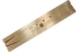 Miernik głębokości bieżnika opon (głębokościomierz) mosiężny, 0–30 mm Rema Tip Top w etui