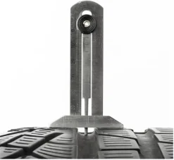 Miernik głębokości bieżnika opon (głębokościomierz) metalowy, 0–50 mm futerał