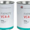 Mieszanka A+B (FIXPASTE VC-4), 2x 650g - samowulkanizująca masa do naprawy uszkodzeń gumy