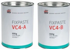 Mieszanka A+B (FIXPASTE VC-4), 2x 650g - samowulkanizująca masa do naprawy uszkodzeń gumy
