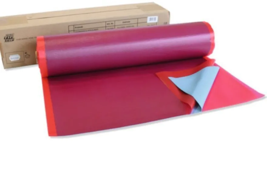 Mieszanka niebieska RUBBER SV-GUM, waga 2 kg, rozmiar 8 000 x 250 x 0,8 mm