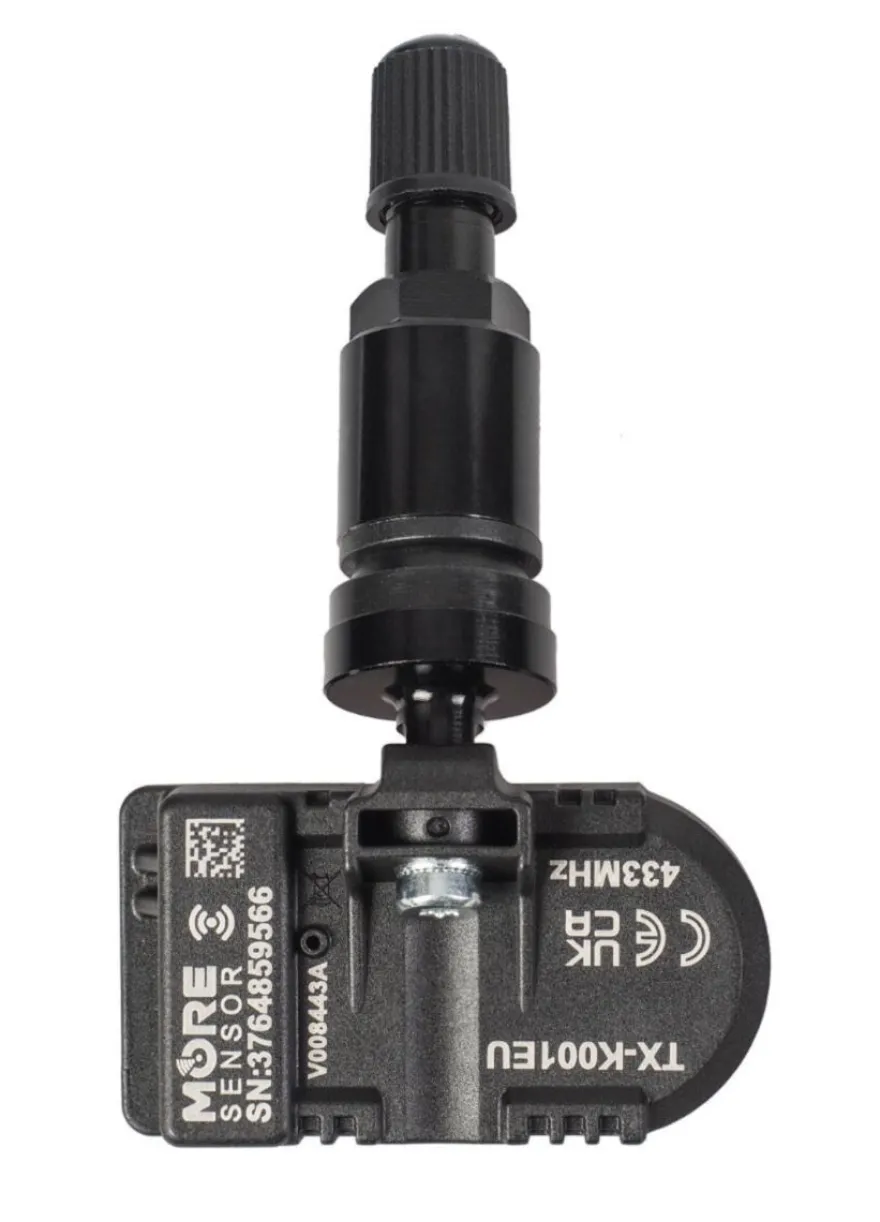 Mobiletron Europa USA 433/315 MHz Compact czujnik TPMS czarny 4 sztuki