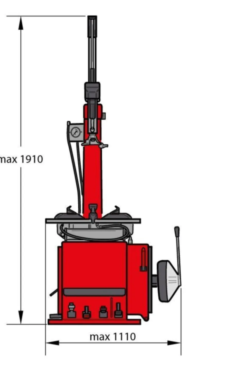 Mondolfo Ferro AQUILA AS 943 2V SRM Montażownica z ramieniem
