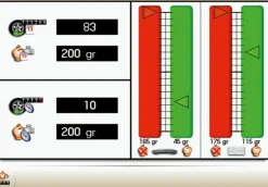 Mondolfo Ferro MT 3800C wyważarka 3D, zacisk elektromagnetyczny, hamulec automatyczny