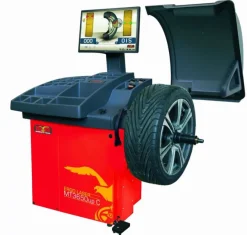 Mondolfo Ferro MT 3650UPC wyważarka 3D, zacisk pneumatyczny, sonar, laser, hamulec automatyczny, monitor LCD