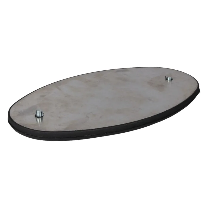 Nakładka tkaninowo - gumowa 180x110 mm do naprawy opon ciężarowych w urządzeniach Termopres, owalna