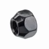 Nakrętka mocująca M12x1,5 otwarta 15mm, klucz 21, czarna