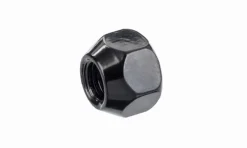 Nakrętka mocująca M12x1,5 otwarta 15mm, klucz 21, czarna