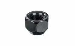 Nakrętka mocująca M12x1,5 otwarta 15mm, klucz 21, czarna
