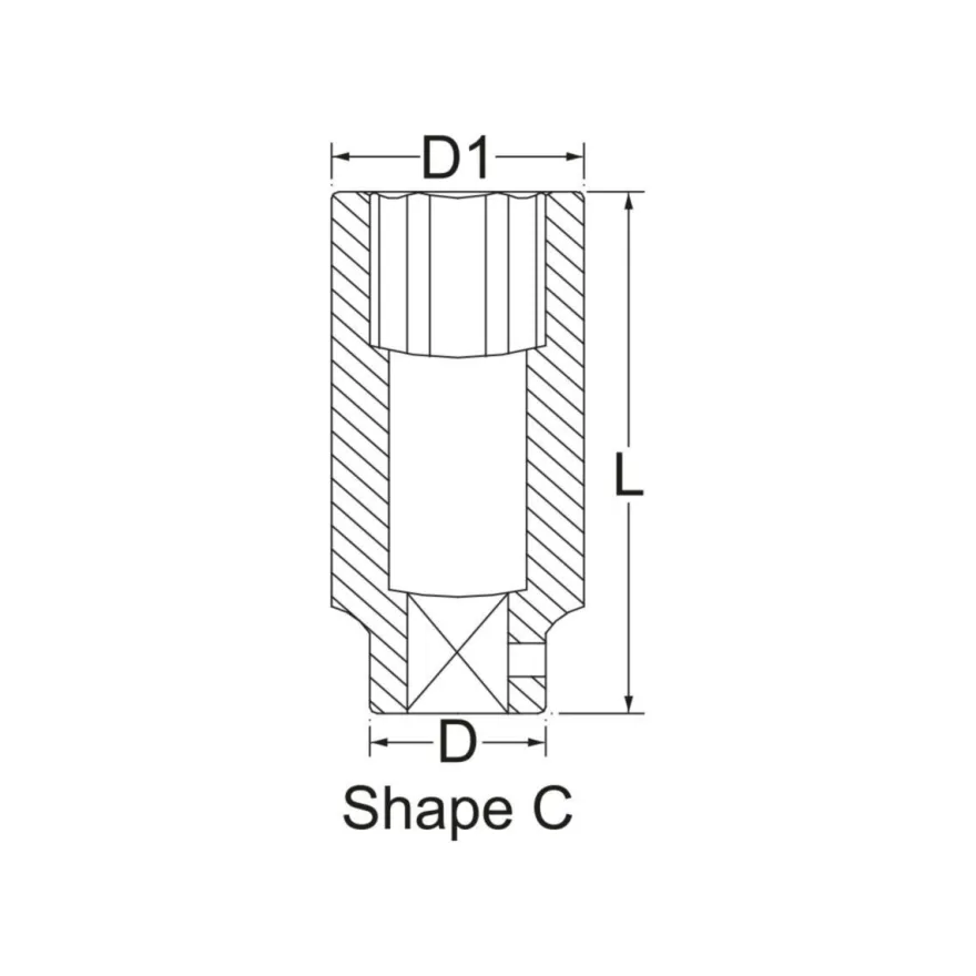 Nasadka 1"- 33 długa
