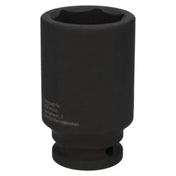 Nasadka udarowa sześciokątna, głęboka 3/4" | 38 mm