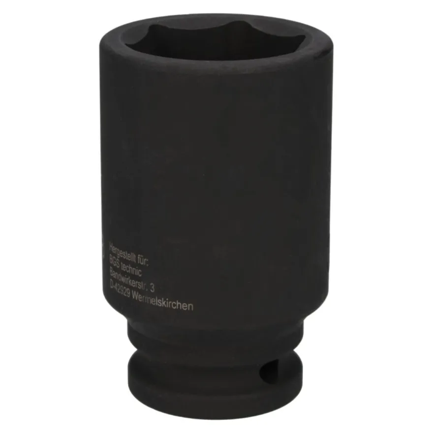 Nasadka udarowa sześciokątna, głęboka 3/4" | 38 mm