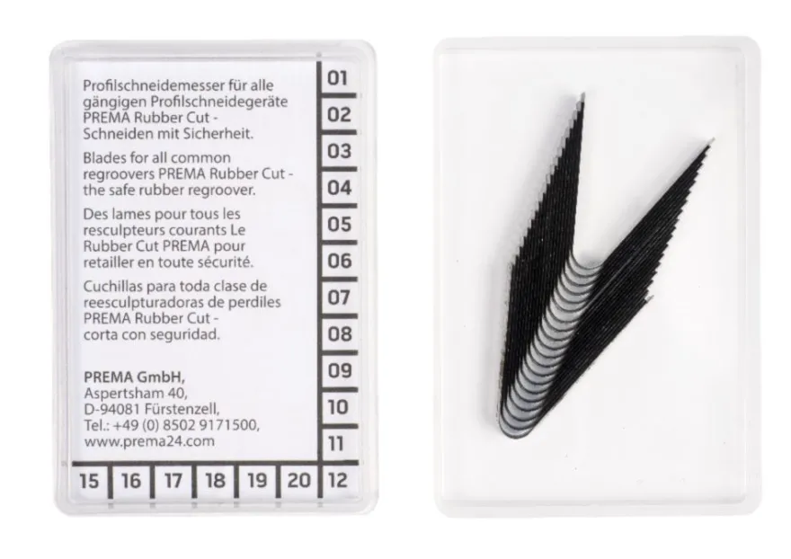 Nożyki R Fix 2, 5-6 mm do nacinarki wyrzynarki Prema Cutter, op. 20 szt