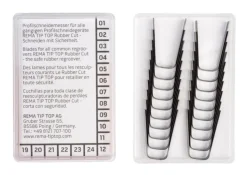 Nożyki W Fix 4, 9-10 mm, do wyrzynarki/nacinarki Rubber Cut, 20 szt