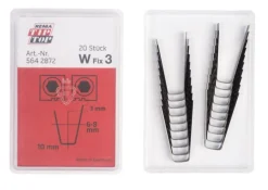 Nożyki W Fix 3, 6-8 mm, do wyrzynarki/nacinarki Rubber Cut,, 20 szt