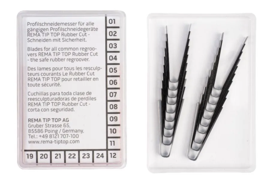 Nożyki W Fix 1, 3-4 mm, do wyrzynarki/nacinarki Rubber Cut, 20 szt