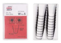 Nożyki W Fix 5, 10-14 mm, do wyrzynarki/nacinarki Rubber Cut, 20 szt