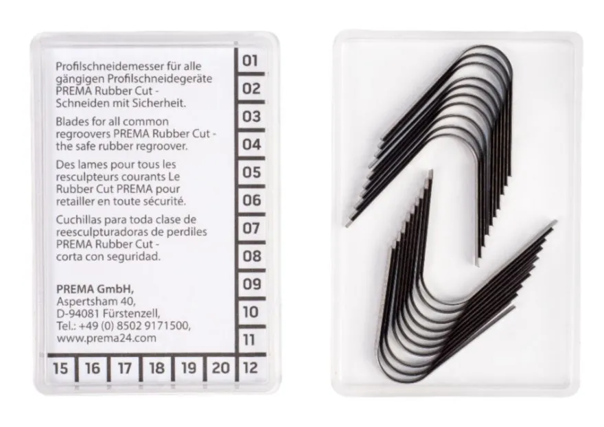 Nożyk R Fix 4, 9-10 mm do nacinarki wyrzynarki Prema Cutter, op. 20 szt