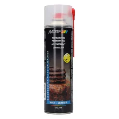 Odrdzewiacz w aerozolu (olej penetrujący grafitowy) 500 ml Spray MOTIP