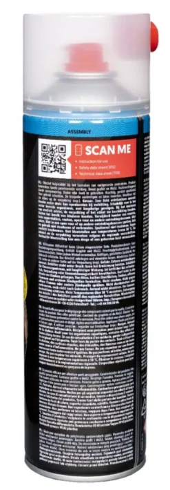 Odrdzewiacz w aerozolu (olej penetrujący grafitowy) 500 ml Spray MOTIP