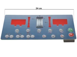 Panel przycisków wyważarki INVENTO VBS200E
