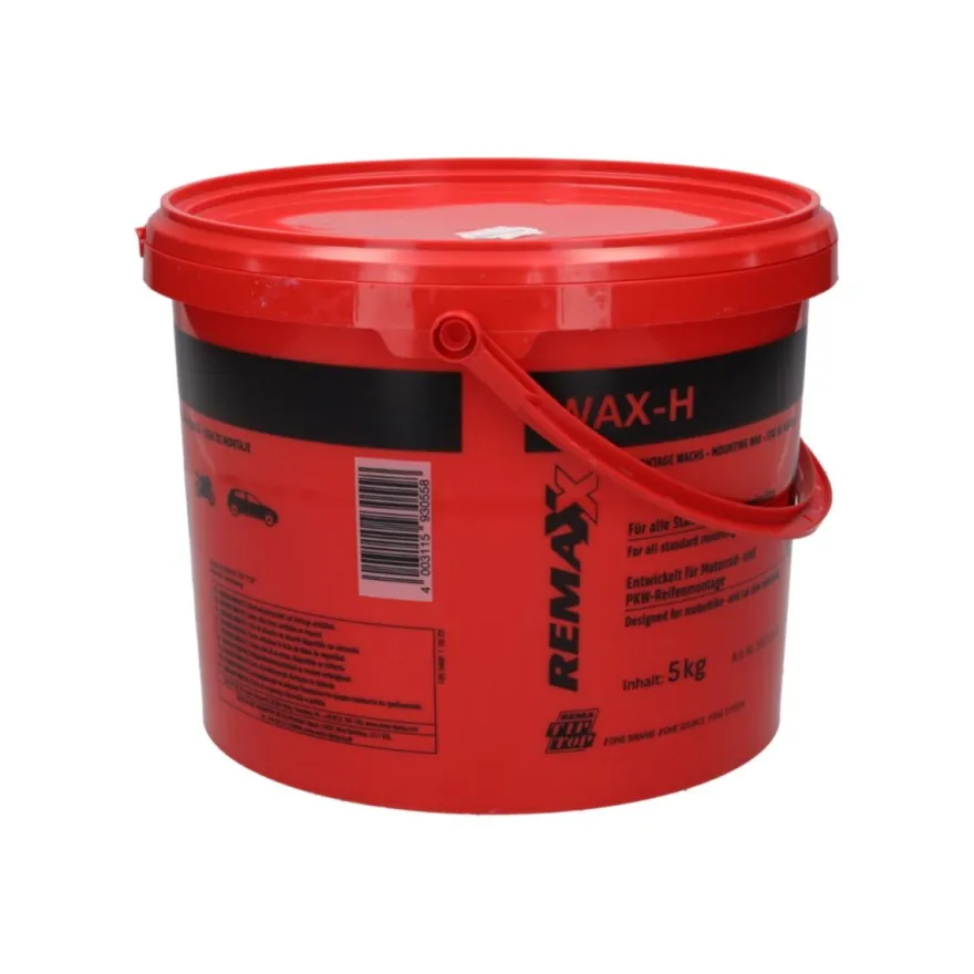Pasta montażowa/wosk do montażu opon osobowych Remaxx WAX-H, 5kg