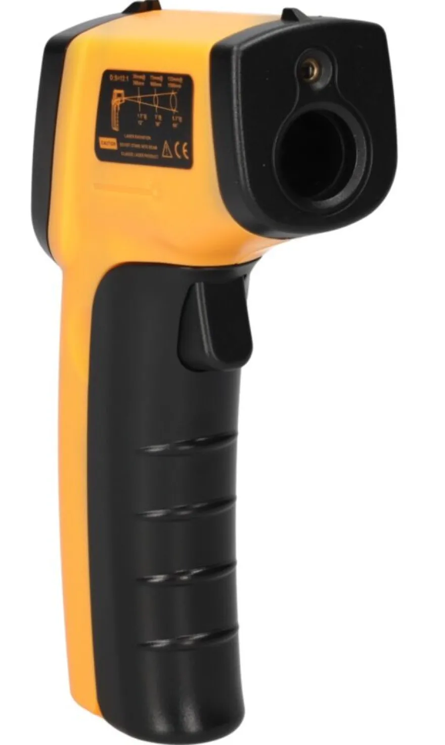 PIROMETR TERMOMETR BEZKONTAKTOWY LASEROWY BEZDOTYKOWY PODCZERWIEŃ -50 +400C