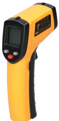 PIROMETR TERMOMETR BEZKONTAKTOWY LASEROWY BEZDOTYKOWY PODCZERWIEŃ -50 +400C
