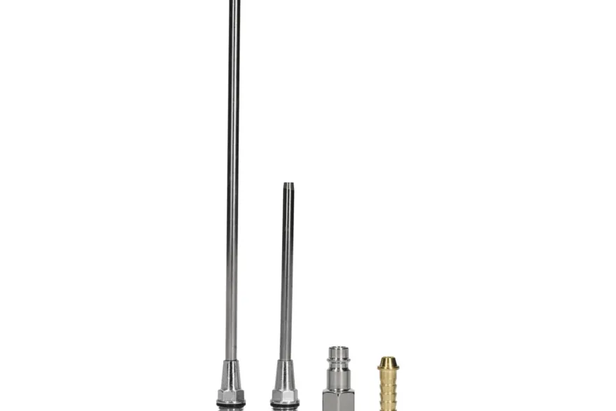 Pistolet do przedmuchiwania z 3 dyszami Aluminiowy korpus