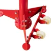 Podnośnik śrubowy mechaniczny / podpora kobyłka stojak kółka 750kg INVENTO