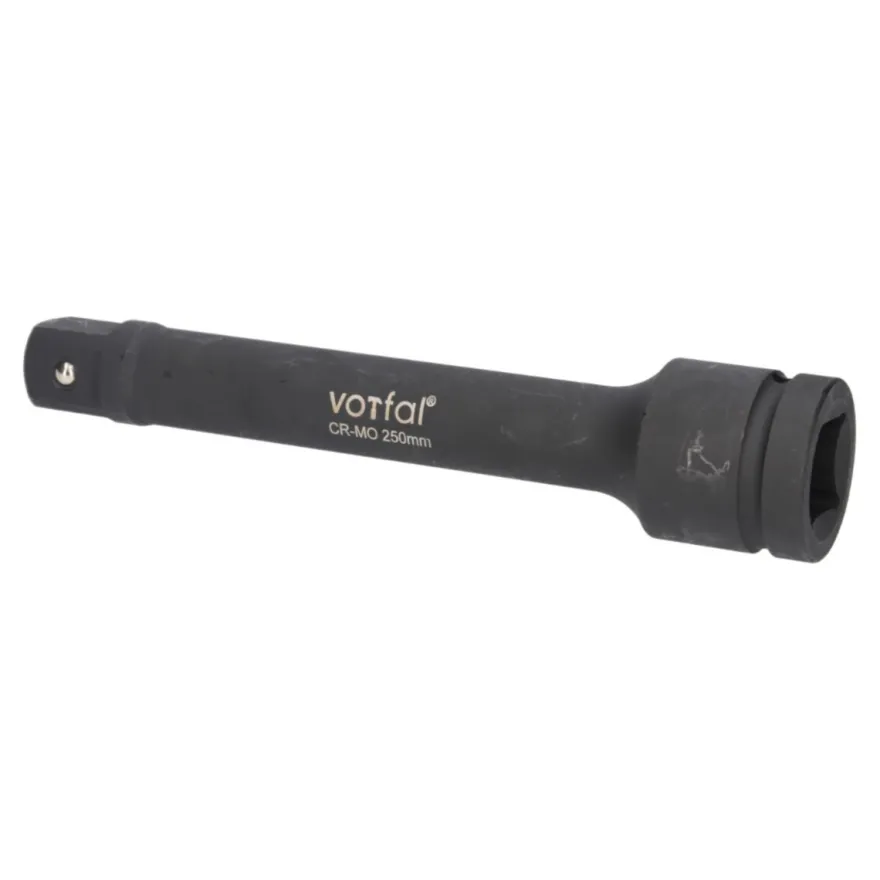 Przedłużka, adapter udarowy 1" 250mm, przedłużacz trzpienia CR-MO
