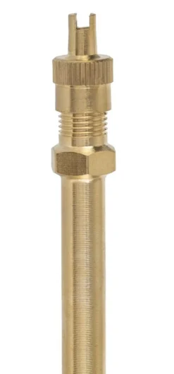Przedłużka do zaworów, wentyli metalowa długość125 mm