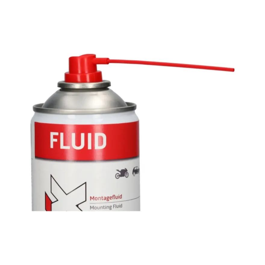 Płyn do montażu opon REMAXX FLUID 400 ml - spray, do opon motocyklowych, osobowych, z czujnikami TPMS