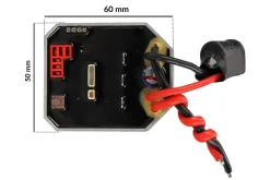 Płytka elektroniczna klucza akumulatorowego INVENTO PXA65