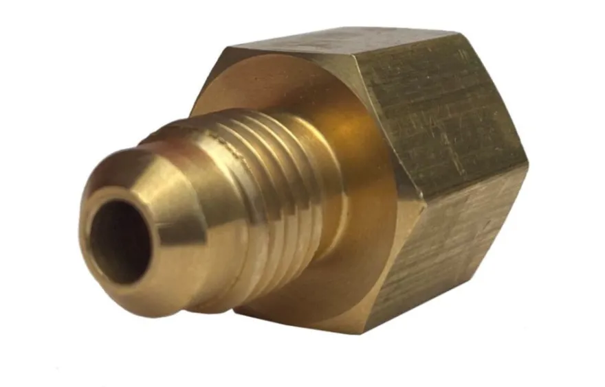Redukcja do reduktora azotu 1/4'' RH x 7/16 RH klima