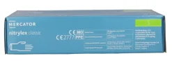 Rękawiczki nitrylowe niebieskie Nitrylex CLASSIC Blue rozmiar S, op./100 szt.