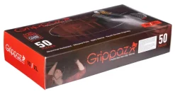Rękawiczki warsztatowe z nitrylu Grippaz czarne rozmiar XL op. 50 szt 246BL