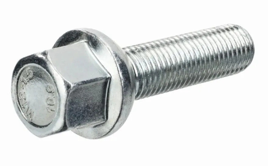 Śruba mocująca M12x1,5, gwint 40mm, kula, klucz 17