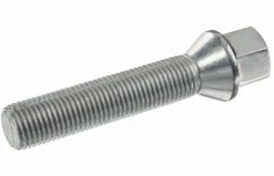 Śruba mocująca M14x1,5, gwint 60mm, stożek, klucz 17