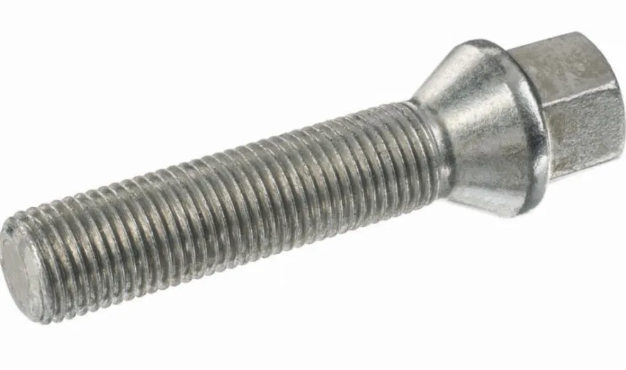 Śruba mocująca M14x1,5, gwint 55mm, stożek, klucz 17