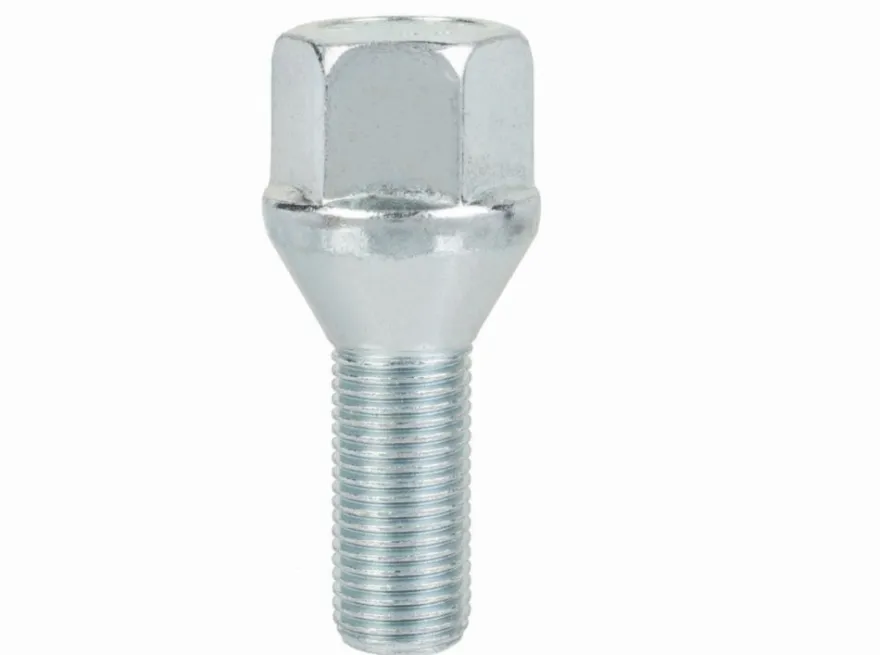 Śruba mocująca M12x1,25, gwint 26mm, stożek, klucz 19