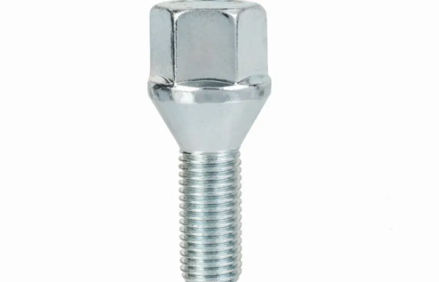 Śruba mocująca M12x1,5, gwint 26mm, stożek, klucz 19