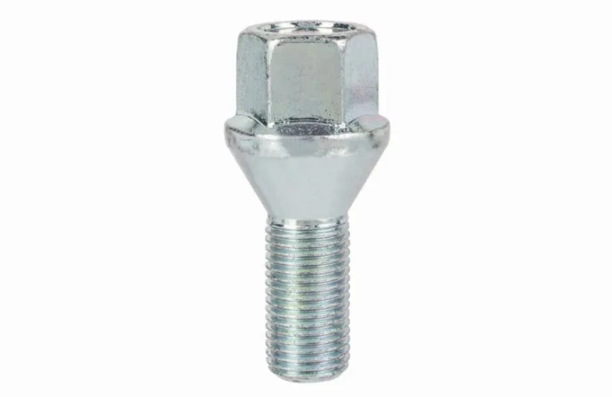 Śruba mocująca M12x1,25, gwint 26mm, stożek, klucz 17