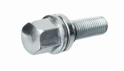 Śruba mocująca M12x1,5 pływająca, gwint 28mm, ruchomy stożek, klucz 17