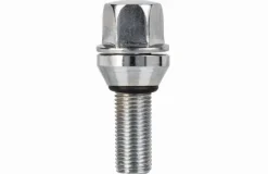 Śruba mocująca M12x1,25 pływająca, gwint 28mm, ruchomy stożek, klucz 17